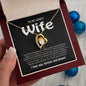 To My Lovely Wife - Best Life Partner - Forever Love Necklace