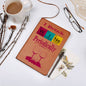 Funny Wine Lover Leather Journal Gift For Wine Drinker