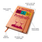Funny Wine Lover Leather Journal Gift For Wine Drinker