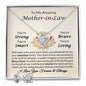 Gift For Bonus Mom Mother in Law From Son in Law or Daughter in Law Love Knot Necklace & Earring Set