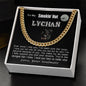 Halloween Gift For Your Soulmate Werewolf Cuban Link Chain Gift
