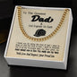 Great Gift For Dad From Son Civil Engineer Cuban Link Chain Dad Gift