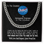 Great Gift For Dad From Son Aerospace Engineer Cuban Link Chain Dad Gift