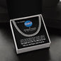 Great Gift For Dad From Son Aerospace Engineer Cuban Link Chain Dad Gift