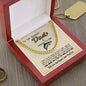 Unique Gift For Dad From Son Fisherman Cuban Link Chain Dad Gift