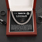 Halloween Gift For Your Soulmate Werewolf Cuban Link Chain Gift