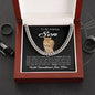 To my amazing Son - I - Love You - Cuban Link Chain Gift