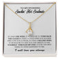 To My Stunning Smokin' Hot Soulmate I Will Love You Always Alluring Love Necklace Gift
