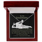 To My Soulmate Alluring Beauty Necklace I Will Love Protect And Annoy You