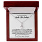 To My Stunning Smokin' Hot Soulmate I Will Love You Always Alluring Love Necklace Gift