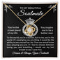 Gift For Soulmate Love Knot Necklace Devotion Gift