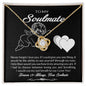 Gift For Soulmate Love Knot Necklace Gift For Her Wife or Girlfriend