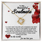 To My Beautiful Soulmate You Have Changed My Life Love Knot Necklace