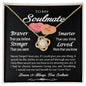 Soulmate Gift Love Knot Necklace Wife/Girlfriend Gift For Her