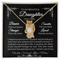 Gift For Daughter From Mom Love Knot Necklace Lion And Cub Daughter Gift From Mom
