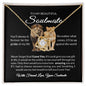 Gift For Soulmate Wife or Girlfriend Love Knot Necklace Lover's Gift