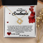 To My Beautiful Soulmate You Have Changed My Life Love Knot Necklace