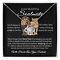 Gift For Soulmate Wife or Girlfriend Love Knot Necklace Lover's Gift