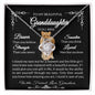 Granddaughter Gift From Grandmother Love Knot Necklace
