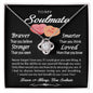 Soulmate Gift Love Knot Necklace Wife/Girlfriend Gift For Her