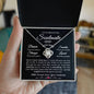 Gift For Soulmate Wife Or Girlfriend From Proud Lover Love Knot Necklace Gift