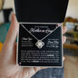 WEDDING GIFT FOR AWESOME MOTHER-IN-LAW FROM BRIDE OR GROOM LOVE KNOT NECKLACE