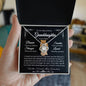 Granddaughter Gift From Grandmother Love Knot Necklace