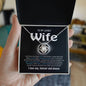 To My Lovely Wife - Best Life Partner - Forever Love Necklace