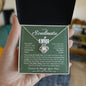 To My Soulmate You're My #1 Draft Pick You're The Best Thing Love Knot Necklace Love Gift