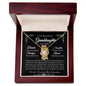 Granddaughter Gift From Grandmother Love Knot Necklace