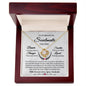 Sentimental and Funny Gift For Soulmate Wife or Girlfriend Love Knot Necklace