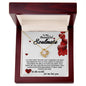 To My Beautiful Soulmate You Have Changed My Life Love Knot Necklace