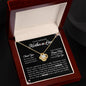 WEDDING GIFT FOR AWESOME MOTHER-IN-LAW FROM BRIDE OR GROOM LOVE KNOT NECKLACE