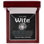 To My Lovely Wife - Best Life Partner - Forever Love Necklace