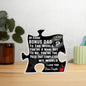 Gift For Stepdad From Stepdaughter Acrylic Puzzle Piece Bonus Dad Gift