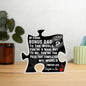 Gift For Father in Law From Daughter in Law Acrylic Puzzle Plaque Bonus Dad Gift From Bonus Daughter