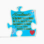 To My Soulmate You're The Piece That Completes My World Acrylic - Forever Love Gift