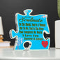 To My Soulmate You're The Piece That Completes My World Acrylic - Forever Love Gift