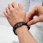 Special Gift For Dad Love You Forever Vegan Leather Bracelet Dad Gift