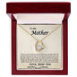 Gift For Mom From Son Forever Love Knot Necklace Mother's Day Gift