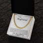 Gift For Boyfriend From Girlfriend Cuban Link Chain Boyfriend Gift