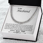 Gift for Husband From Wife Cuban Link Chain Husband Gift