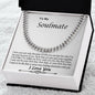 Soulmate Gift Male Cuban Chain Link Gift For Soulmate