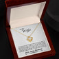 Gift For Wife Love Knot Necklace Wife Gift