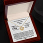 Gift For Mom From Daughter Super Mom Love Knot Necklace Mother's Day Gift