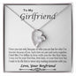 Gift For Girlfriend From Boyfriend Forever Love Necklace Gift