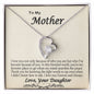 Gift For Mom From Daughter Forever Love Necklace Mother's Day Gift