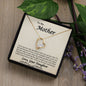 Gift For Mom From Daughter Forever Love Necklace Mother's Day Gift