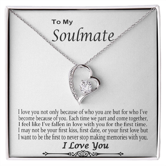 Soulmate Gift Female Forever Love Necklace Gift For Soulmate